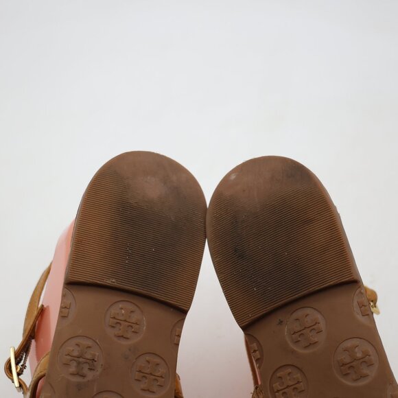 Tory Burch Ali Sandals Patent Leather Women's Size 9 M Casual Sandals - Picture 12 of 12